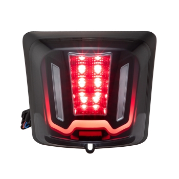 Preview: LED-Rücklicht - ZELIONI - Vespa GTS/HPE 125-​300 ccm (Bj. 2019-2022) - schwarz-matt/getönt